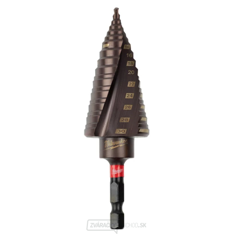 Milwaukee SHOCKWAVE ™ Stupňovitý vrták na kov 4-30 mm
