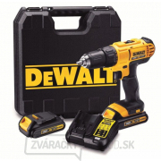 Aku vŕtačka/skrutkovač 18V DEWALT DCD771C2 + 2x 1,3AH Aku batéria + nabíjačka + kufor gallery main image