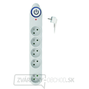 Solight prepäťová ochrana, 150J, 5 zásuviek, 1,5m, biela Solight prepäťová ochrana, 150J, 5 zásuviek, 1,5m, biela gallery main image