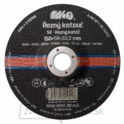 Rezný kotúč na kov 150x1,6x22,2mm gallery main image