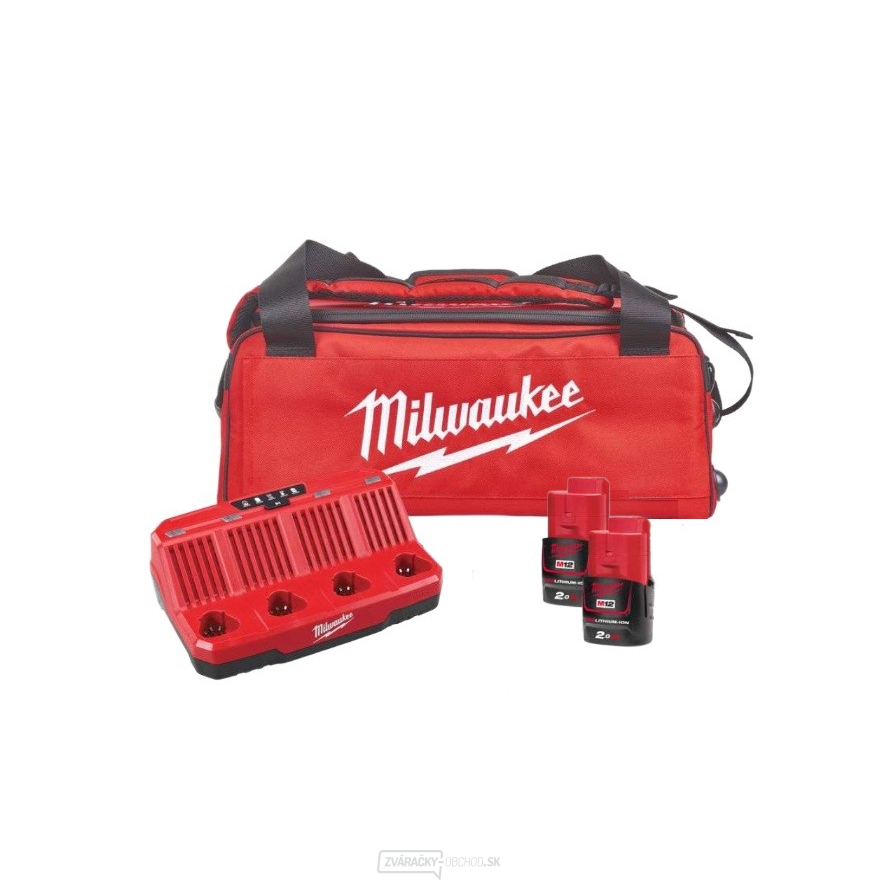 Milwaukee Súprava aku a nabíjačka M12 NRG-424