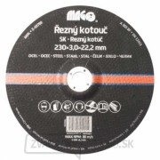 Rezný kotúč na kov 230x3,0x22,2mm gallery main image