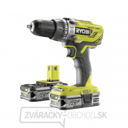 Ryobi R18PD3-225S aku 18 V vŕtačka + 2x batéria 2,5 Ah + nabíjačka ONE + gallery main image