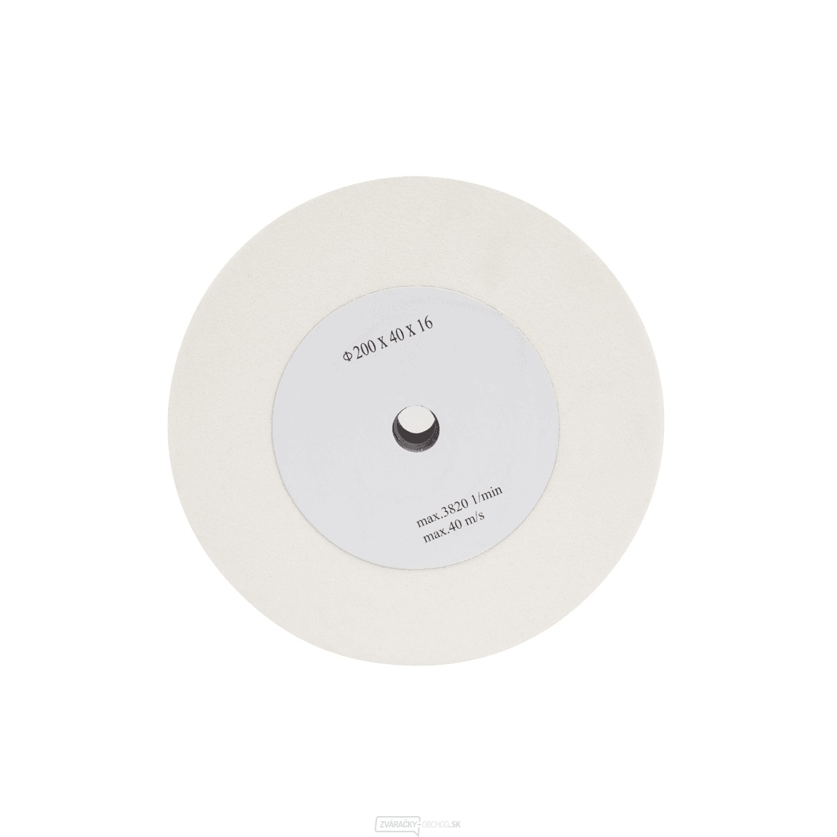 Scheppach brúsny kotúč (biely) pre SM 200/SM 200 AL (200 x 40 x 15,88 mm)