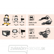 Reflektor LED, nabíjacie s podstavcom, 800lm, Li-ion Reflektor LED, nabíjacie s podstavcom, 800lm, Li-ion náhled