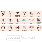 Reflektor LED, nabíjacie s podstavcom, 800lm, Li-ion náhled