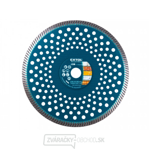 Kotúč diamantový rezný, turbo Fast Cut, suché i mokré rezanie, 230x22,2x2,8mm Kotúč diamantový rezný, turbo Fast Cut, suché i mokré rezanie, 230x22,2x2,8mm gallery main image