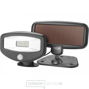 Reflektor LED s pohybovým čidlom, 100lm, solárne nabíjanie gallery main image
