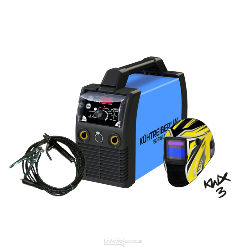 Kühtreiber KITin 150 TIG LA RS + káble 25/5m + kukla