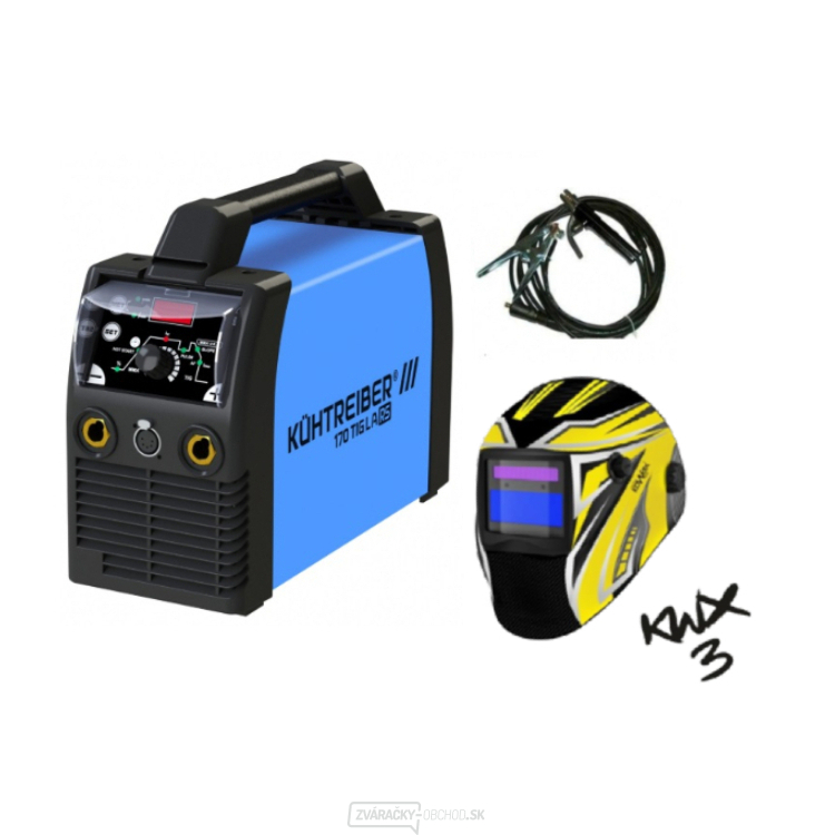 Kühtreiber KITin 170 TIG LA RS + káble 25/5m + kukla