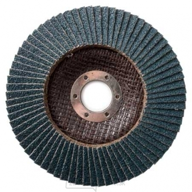 Lamelový brúsny kotúč 125mm, zrnitosť 40 - zirkokorund