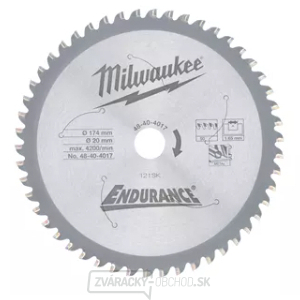 Milwaukee Pílový kotúč na kov 174x20x50z - 1ks