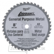 Milwaukee Pílový kotúč na kov 203x16x42z - 1ks gallery main image