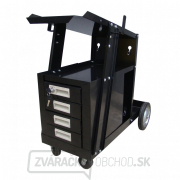 Vozík pre zváračky so zásuvkami Vozík pre zváračky so zásuvkami gallery main image