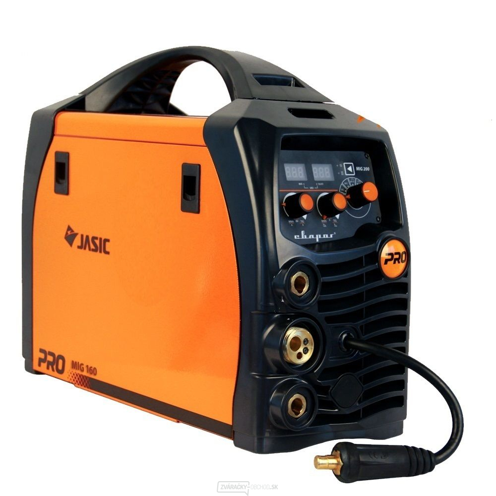 Jasic MIG 160 N227 + Horák + Zemniaci kábel + Samostmievacia kukla + Redukčný ventil CO2+ Plná Tlaková fľaša CO2