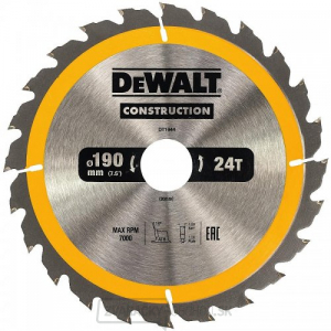 DT1944 pílový kotúč 190x30mm 24z DeWALT