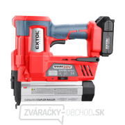 Klincovačka aku EXTOL SHARE 20V Li-ion, 2000mAh náhled