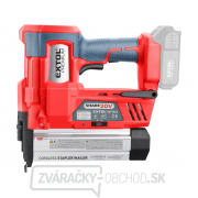 Aku klincovačka/sponkovačka EXTOL PREMIUM SHARE20V, 20V Li-ion, bez batérie a nabíjačky náhled