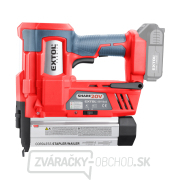 Aku klincovačka/sponkovačka EXTOL PREMIUM SHARE20V, 20V Li-ion, bez batérie a nabíjačky náhled