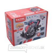 Píla kotúčová aku SHARE20V, 165mm, 20V Li-ion, 2000mAh náhled