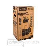 PONORNÉ ČERPADLO na vodu EXTOL PREMIUM 750W náhled