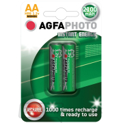 AgfaPhoto-nabité batérie AA, 2100mAh, 2ks AgfaPhoto-nabité batérie AA, 2100mAh, 2ks gallery main image