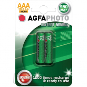 AgfaPhoto-nabité batérie AAA, 950mAh, 2ks gallery main image