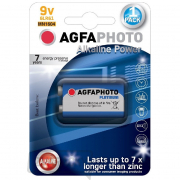 AgfaPhoto Power alkalická batéria 9V, blister 1ks gallery main image