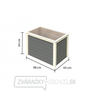 Vyvýšený záhon KARIBU HOCHBEET 190 (73089) terragrau Náhľad