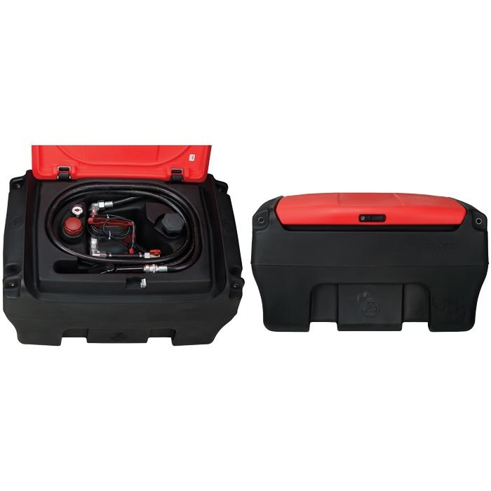 Mobilná nádrž na naftu 200 l s elektrickým čerpadlom 24 V PRESSOL mobiFITT 26 471