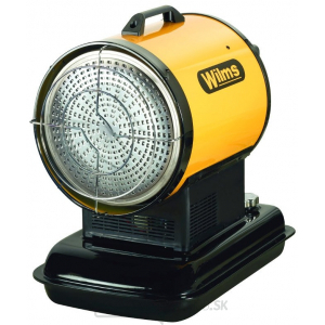 Ohrievač s infračerveným žiaričom pre LTO / diesel Wilms IR 20