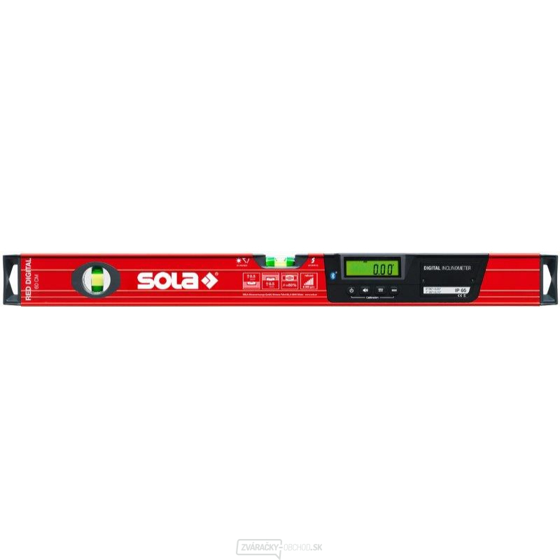 SOLA - RED 60 - digitálna vodováha 60cm