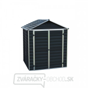 Palram Skylight 6x5 antracit záhradný domček Náhľad