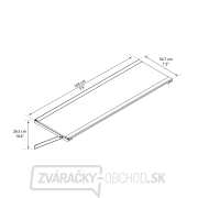 Palram Skylight Utility Shelf praktická závesná polica pre domy série Yukon 11 Náhľad