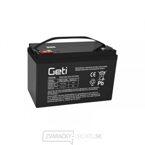 Olovená batéria 12V 100Ah Geti pre fotovoltaiku Olovená batéria 12V 100Ah Geti pre fotovoltaiku gallery main image