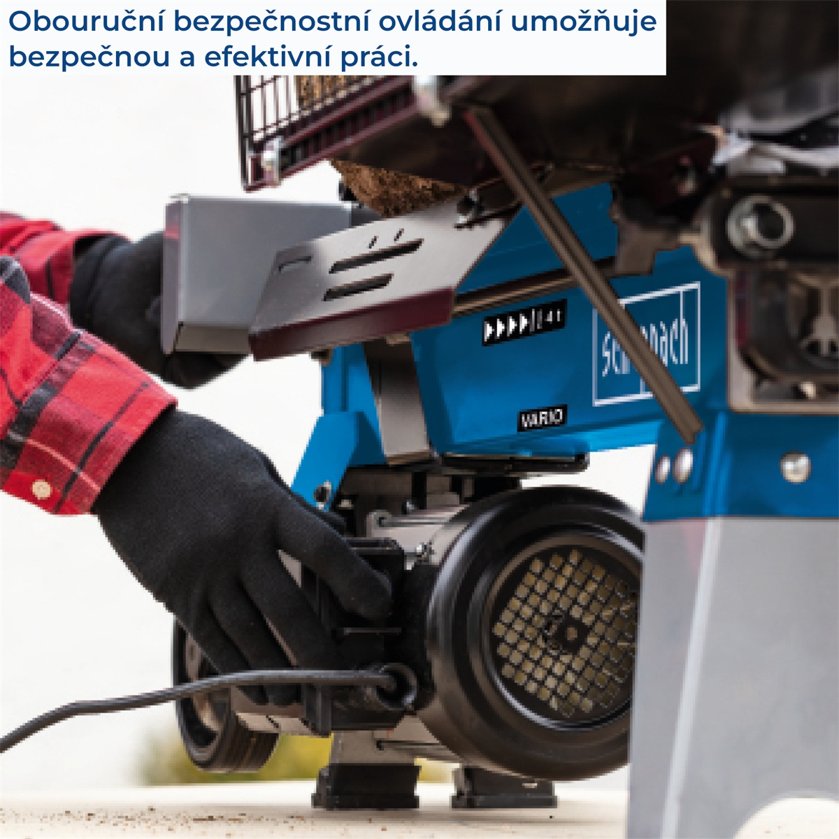 Štiepačka na drevo 4t Scheppach HL 460 Náhľad
