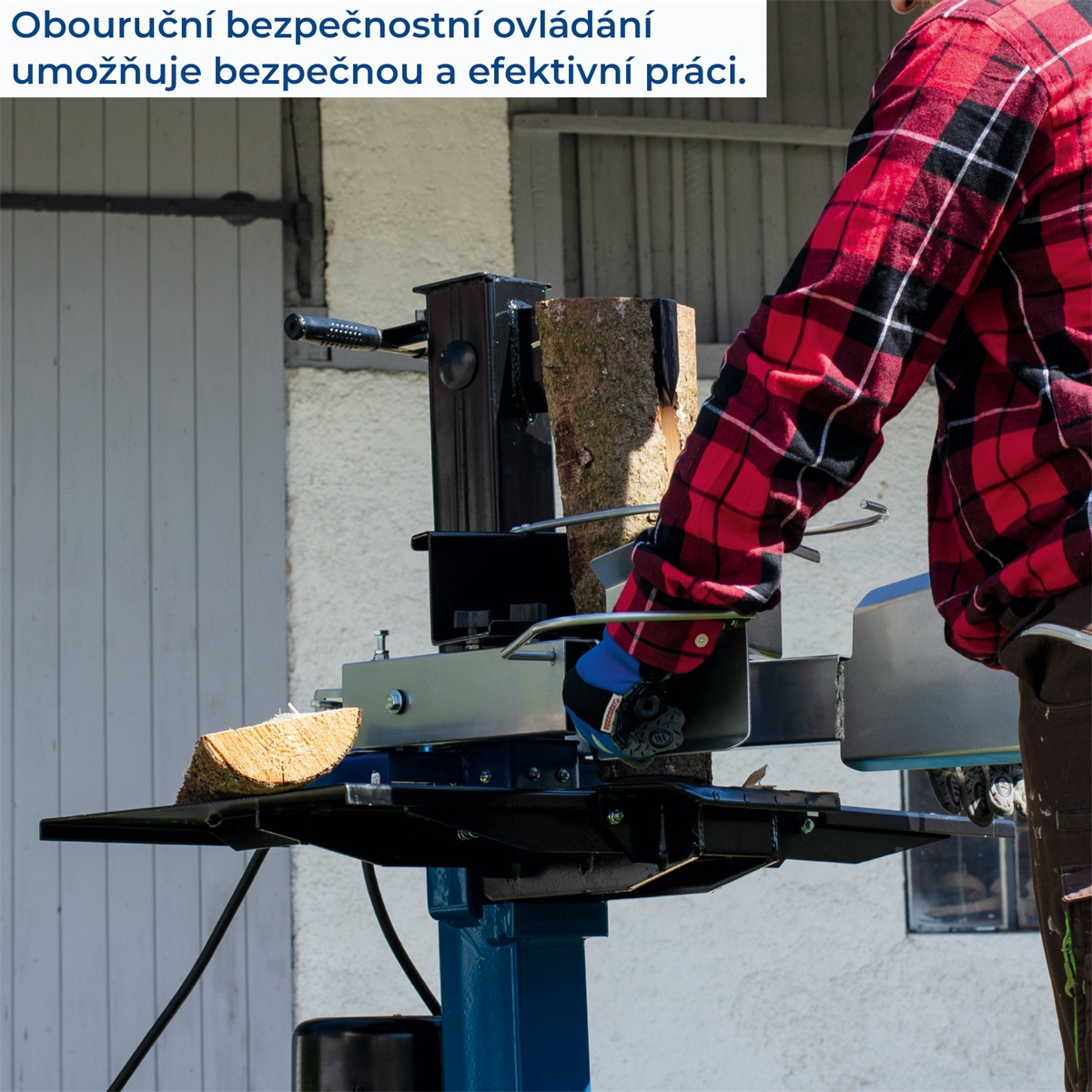 Scheppach HL 730 vertikálny štiepač na drevo 7t (400 V) Náhľad