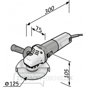 Flex Uhlová brúska 125mm L9-11 900W Náhľad