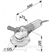Flex Uhlová brúska univerzálne použiteľná 125mm L12-11 1200W Náhľad