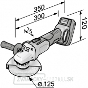 Flex Aku-uhlová brúska 125mm L125 18.0-EC/5.0 Accuflex 18,0V - Set Náhľad