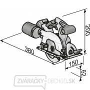 Flex Aku-kotúčová píla s vysúvateľným krytom CS 62 18.0-EC/5.0 Set Náhľad