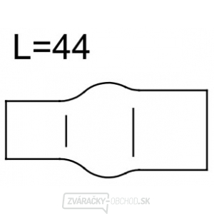 Keramická hubica č. 7 11,2x44 mm (42,0300,0463)