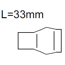E-shop Rohrman Keramická hubica č. 4 6,4x33 mm (42,0300,0820) 85230115