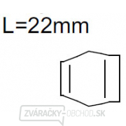 Keramická hubica č. 7 11,2x22 mm (42,0300,0819) gallery main image