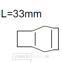 Keramická hubica č. 7 11,2x33 mm (42,0300,0823) gallery main image