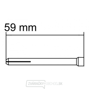 Klieština 1,0 L = 59mm RA-220L/420W (42,0001,0697)