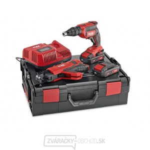 Flex Aku-stavebné skrutkovač 18,0 V so zásobníkom na páskované skrutky DW 45 18.0-EC M/2.5 Set Flex Aku-stavebné skrutkovač 18,0 V so zásobníkom na páskované skrutky DW 45 18.0-EC M/2.5 Set gallery main image