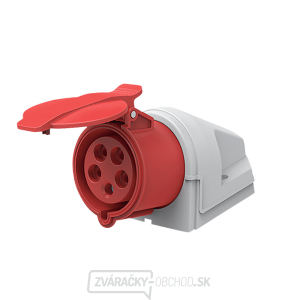 Solight zásuvka nástenná, 5-pólová, 400v/32A, IP44 Solight zásuvka nástenná, 5-pólová, 400v/32A, IP44 gallery main image