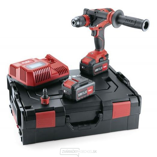 Flex 4-rýchlostný aku-skrutkovač 18,0V DD 4G 18.0-EC/5.0 Set