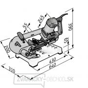 Flex Pásová píla na kov s výkyvným pílovým ramenom SBG 4910 náhled